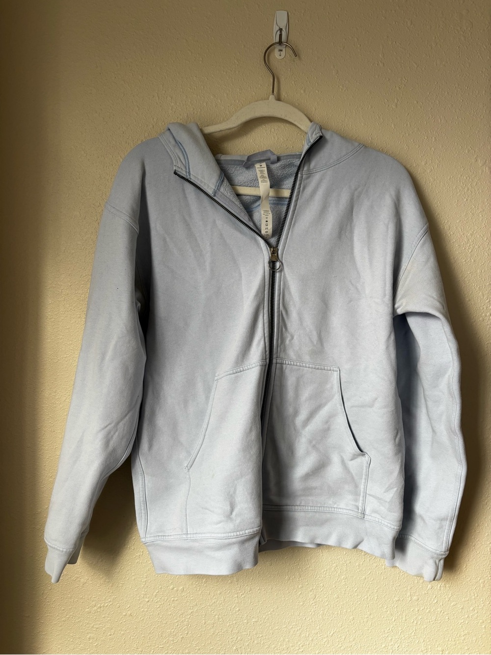 lululemon athletica Pale Blue Full-Zip Hoodie